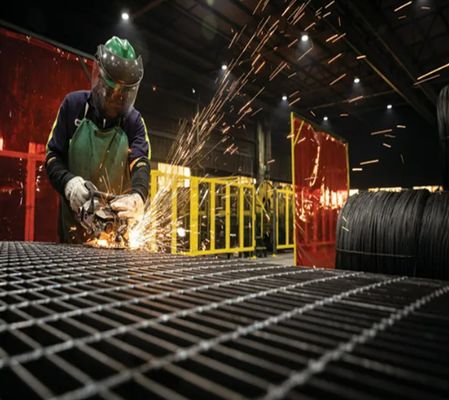 중량 가연 철화 용접 톱니 모양 반 미끄러기 트렌치 커버 바닥 바 그레이팅