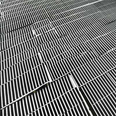 중하중 바닥 격자용 30mm 간격의 용융 아연 도금 톱니형 강철 격자