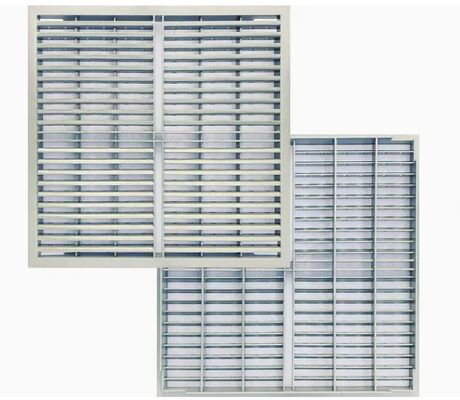 산업용 바닥용 중량 압력 잠금형 핫 디프 젤로화 된 철강 Grating 금속 Grates