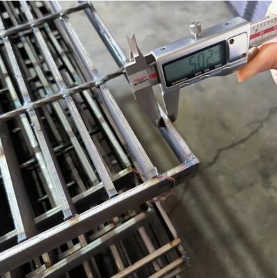 Hot Dip Galvanized Steel Grating Drain Cover with Serrated Surface and Customizable Sizes