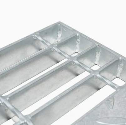 Hot Dipped Galvanized Stainless Steel Grating with High Load-Bearing and Corrosion Resistant Pressure Welded Grating Plate