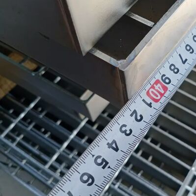 25x5mm 로저 막대기 있는 젤리화된 톱니 모양의 강철 격자