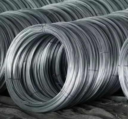 고온 담전 철선 Q195 저탄소 강철과 30-60g/m2 진크 코팅